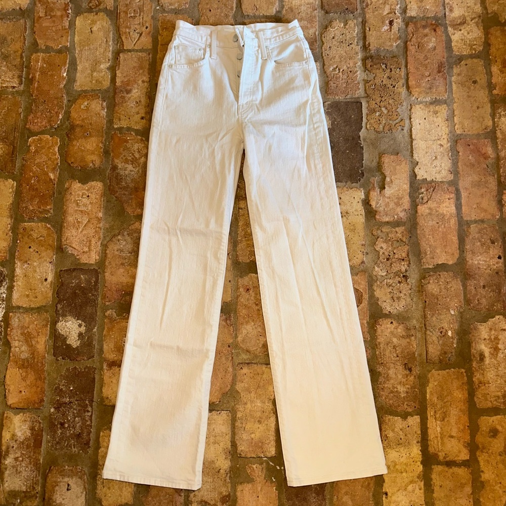 Mother white jeans